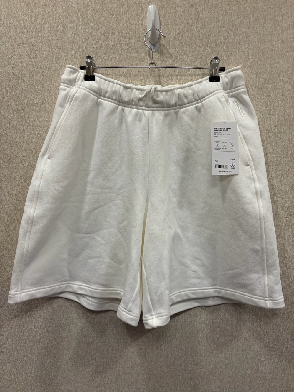Athleta Heavyweight Terry Bermuda Short NWT